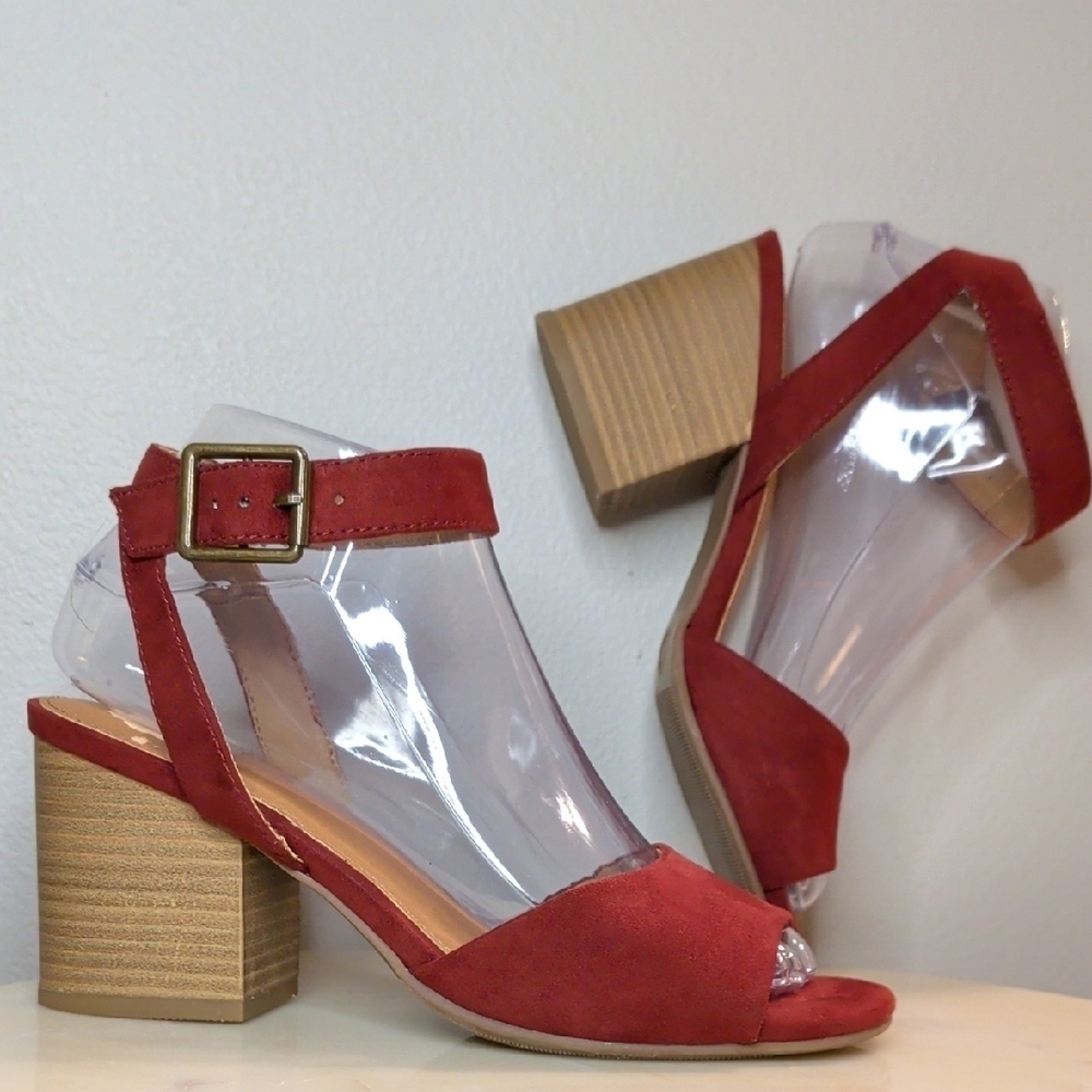 Faux-Suede Ankle Strap Sandals - Universal Thread
